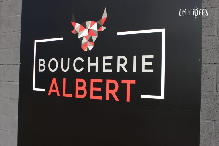 Boucherie Albert_Enseigne