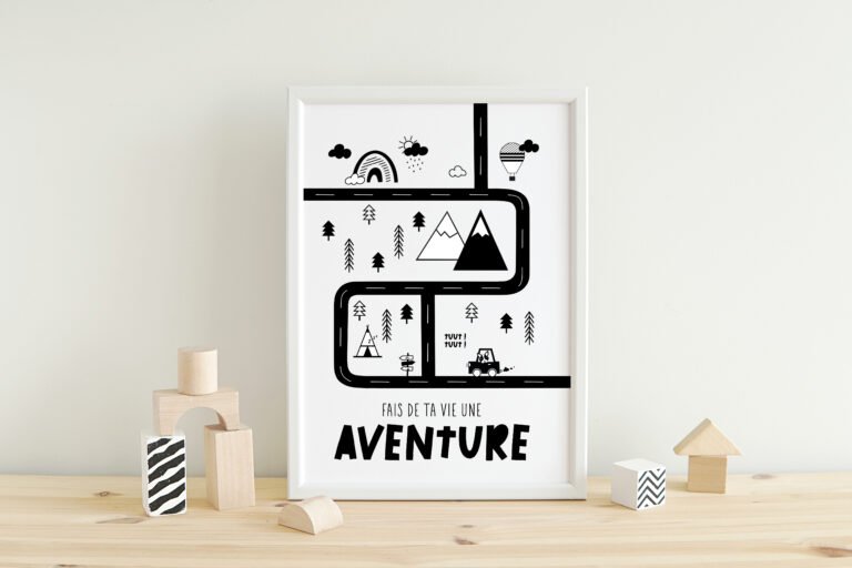 Poster fais de ta vie une aventure