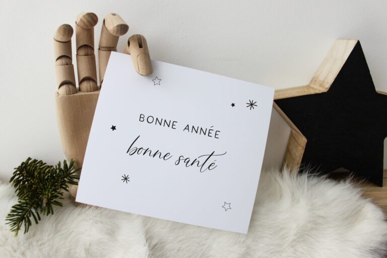 Carte Bonne année