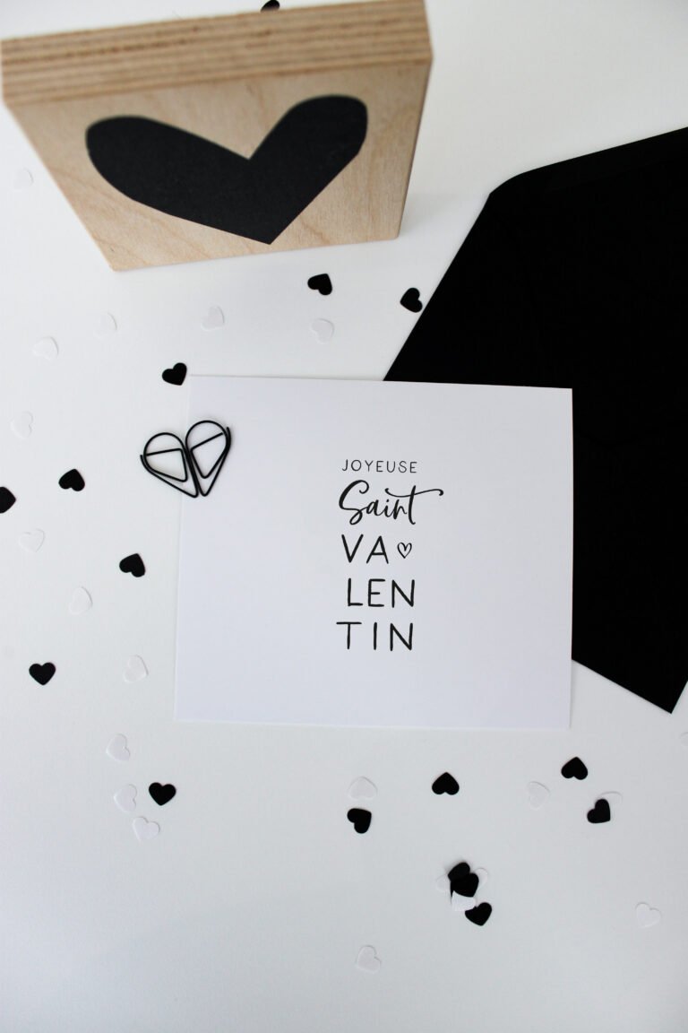 Carte joyeuse Saint VA LEN TIN